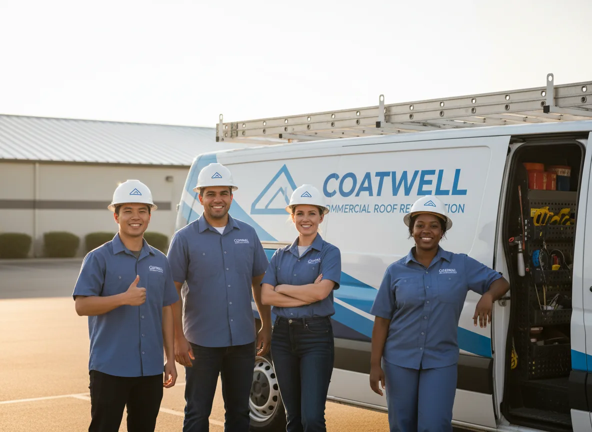 Commercial roof coating company in East Falmouth, MA